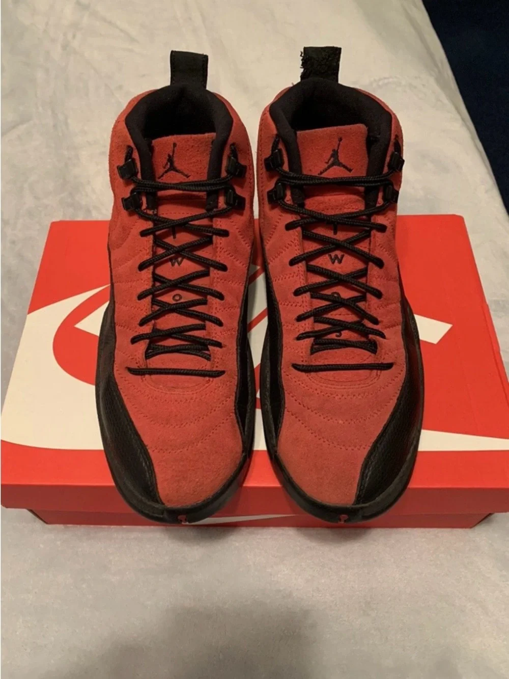Jordan 12 Retro Reverse Flu Game 2020  Size 9